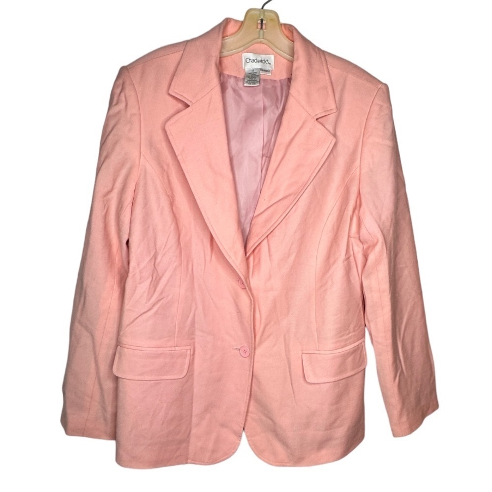 Vintage Chadwick's Wool Pink Blazer